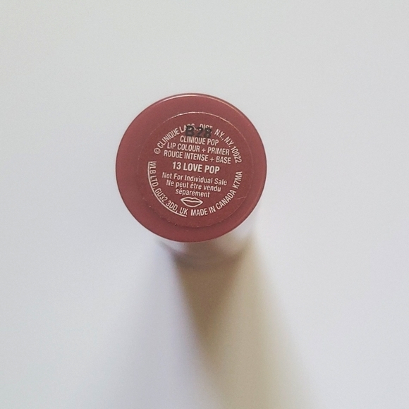 Clinique Pop Lip Colour + Primer Lipstick | 13 Love Pop | NEW, NEVER USED - Picture 3 of 3